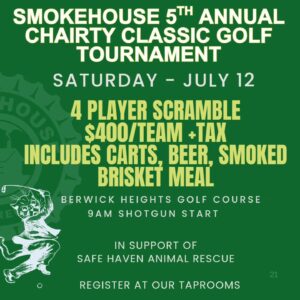 Smokehouse 5th Annual Charity Classic Entry Fee